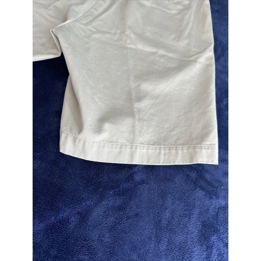 Mens Cutter & Buck Flat Front‎ Khaki Shorts Size 34 Inseam 9